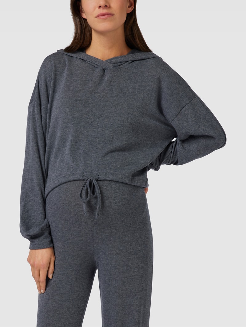 Umstands-Sweatshirt mit Kapuze Modell 'CASSIE' in anthrazit