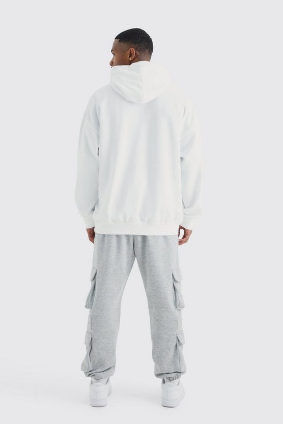 Jersey Cargo-Jogginghose mit Reißverschluss-Detail
