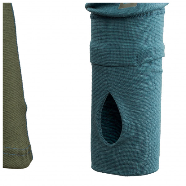 Aclima - Warmwool Hood Sweater Net - Merinopullover