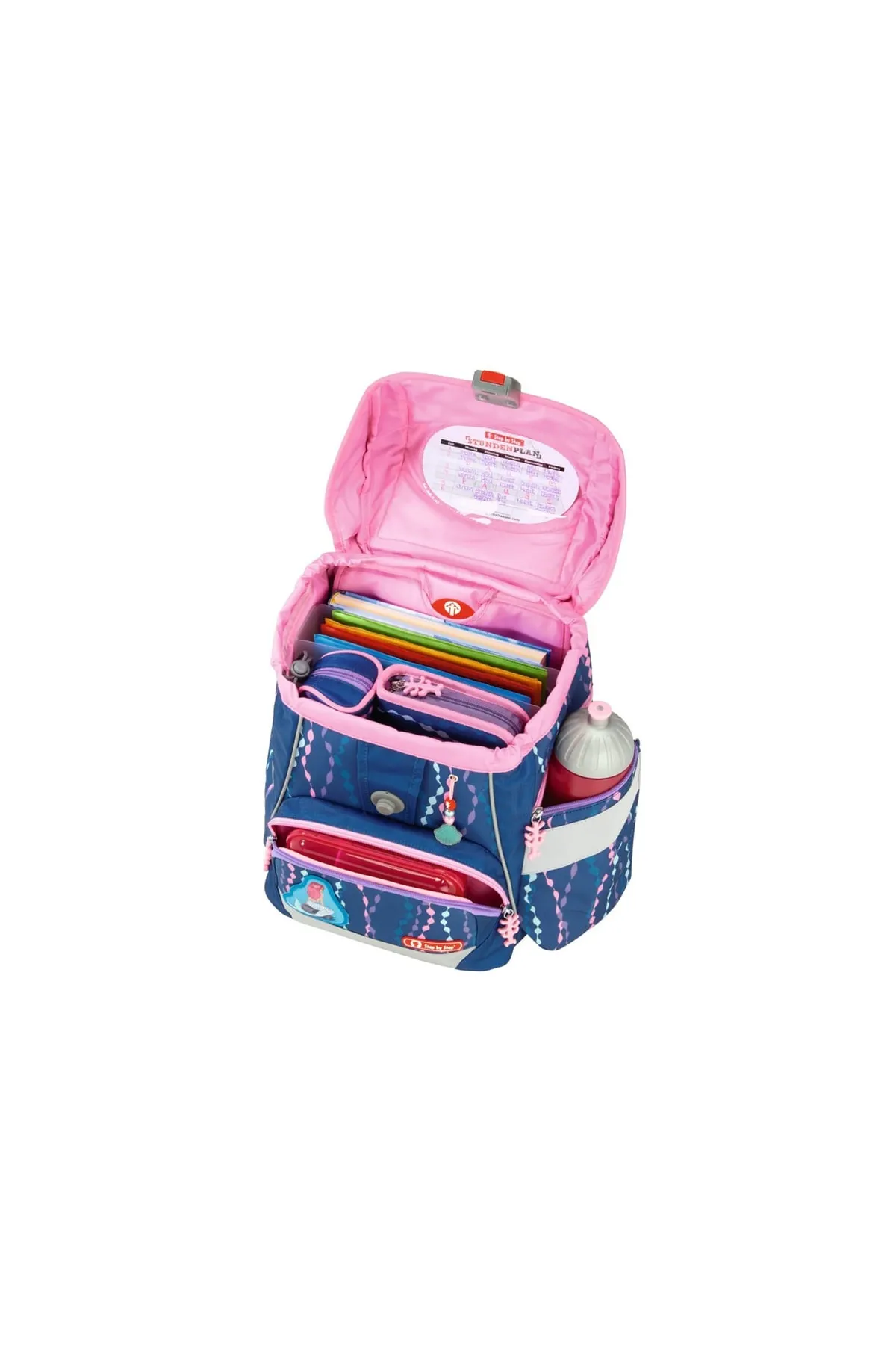 Step By Step  Rucksack - Blau - Unifarben