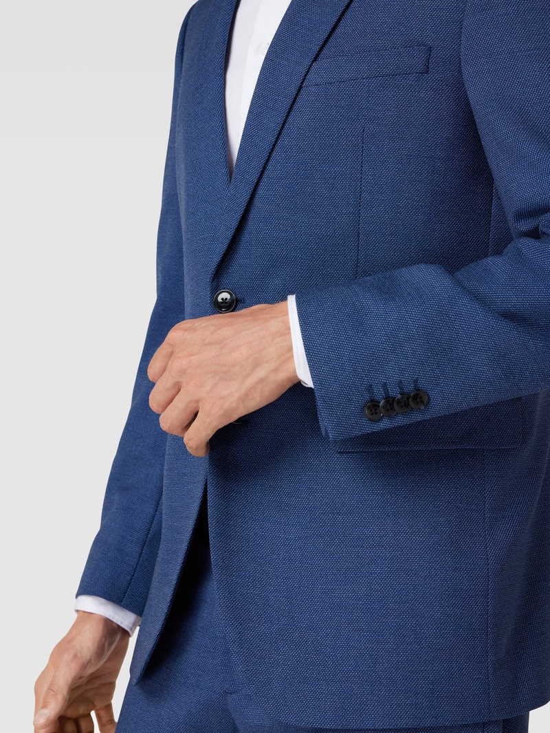 2-Knopf-Sakko mit Eingrifftaschen in royalblau