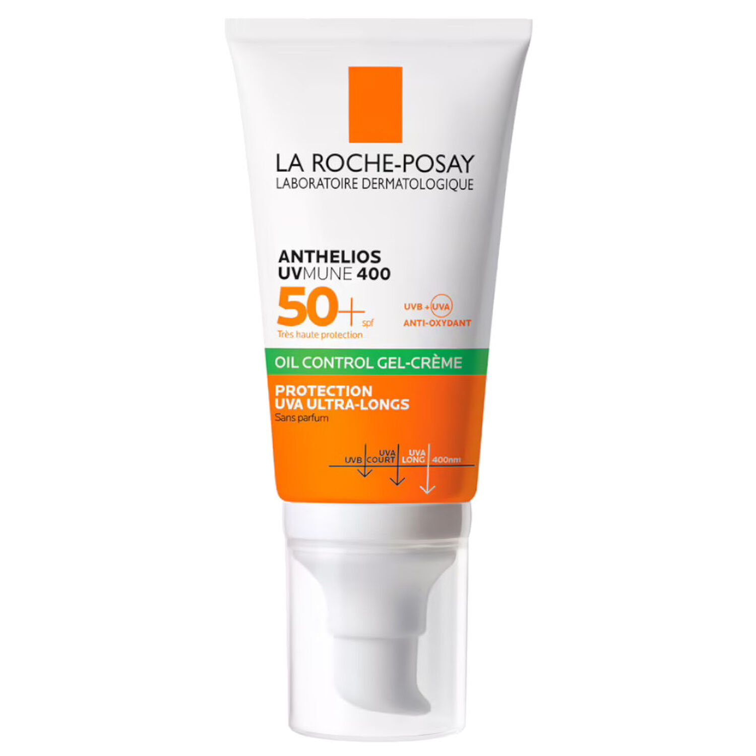 la roche-posay Anthelios XL SPF50+ Gel-Crème Visage Sans Parfum 50 ml