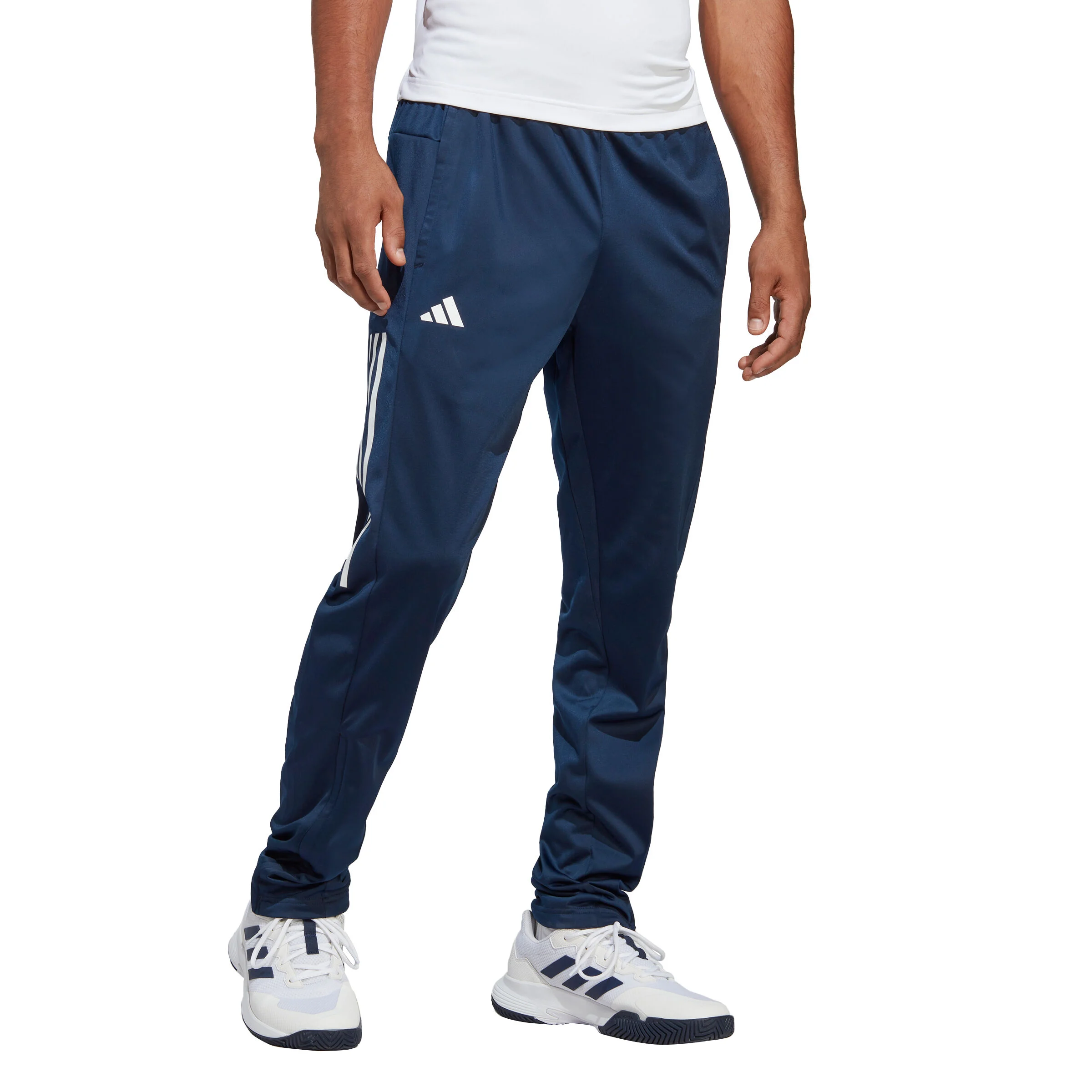 3-Stripes Knitted Trainingshose Herren - Dunkelblau