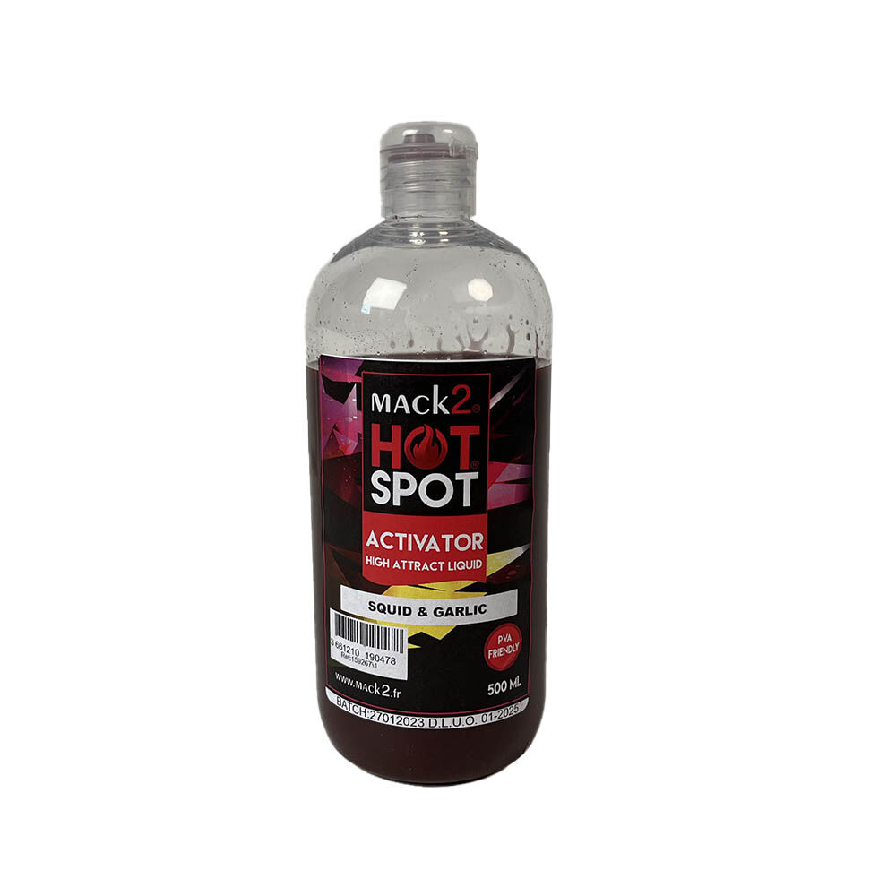 Carp Booster Mack2 Activator s česnekem a chobotnicemi 500ml