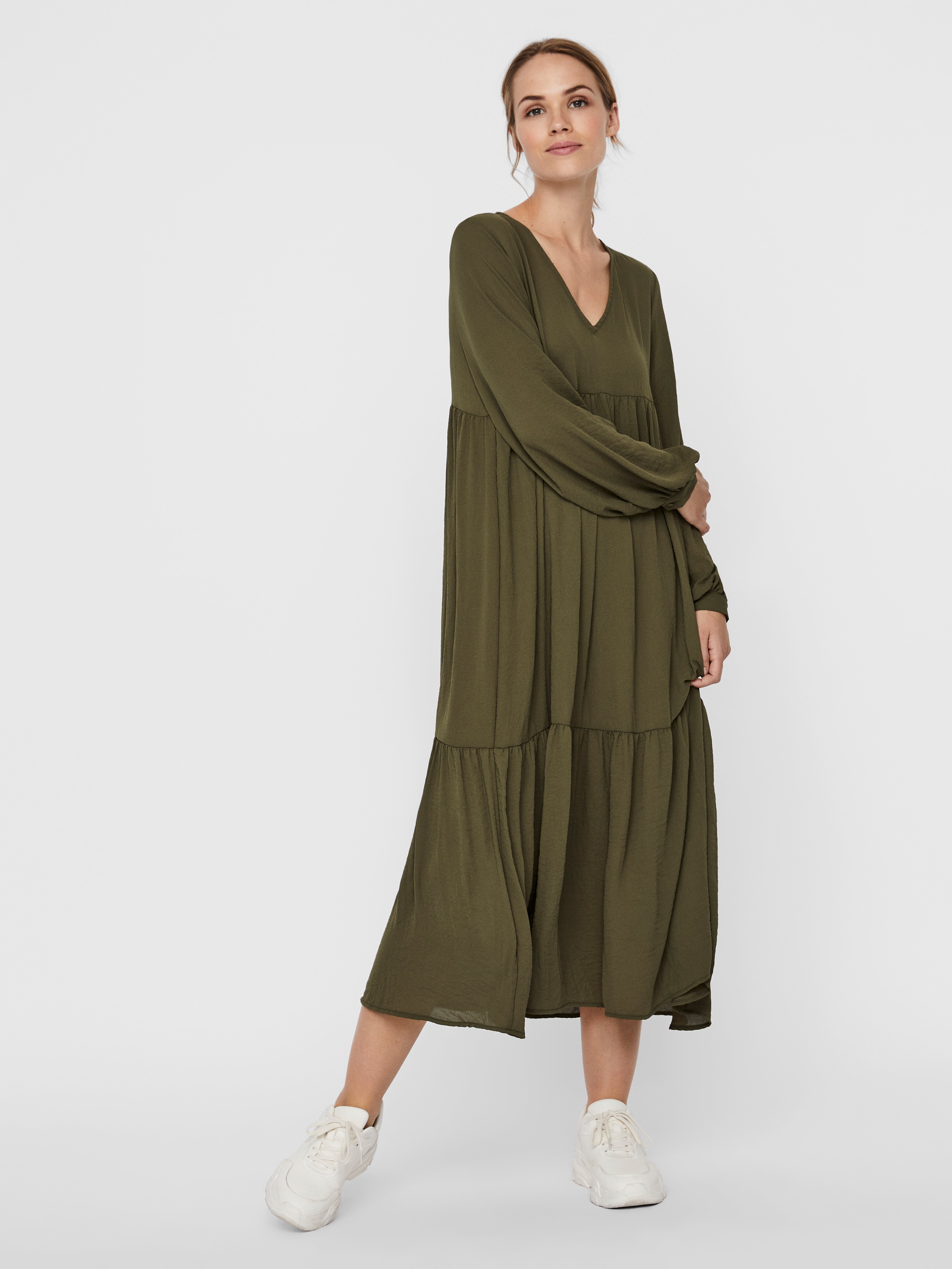 VMZIGGA Langes Kleid