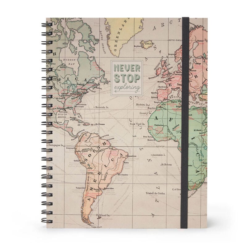 Trio - Caderno espiral 3 em 1 - Maxi - Formato A4