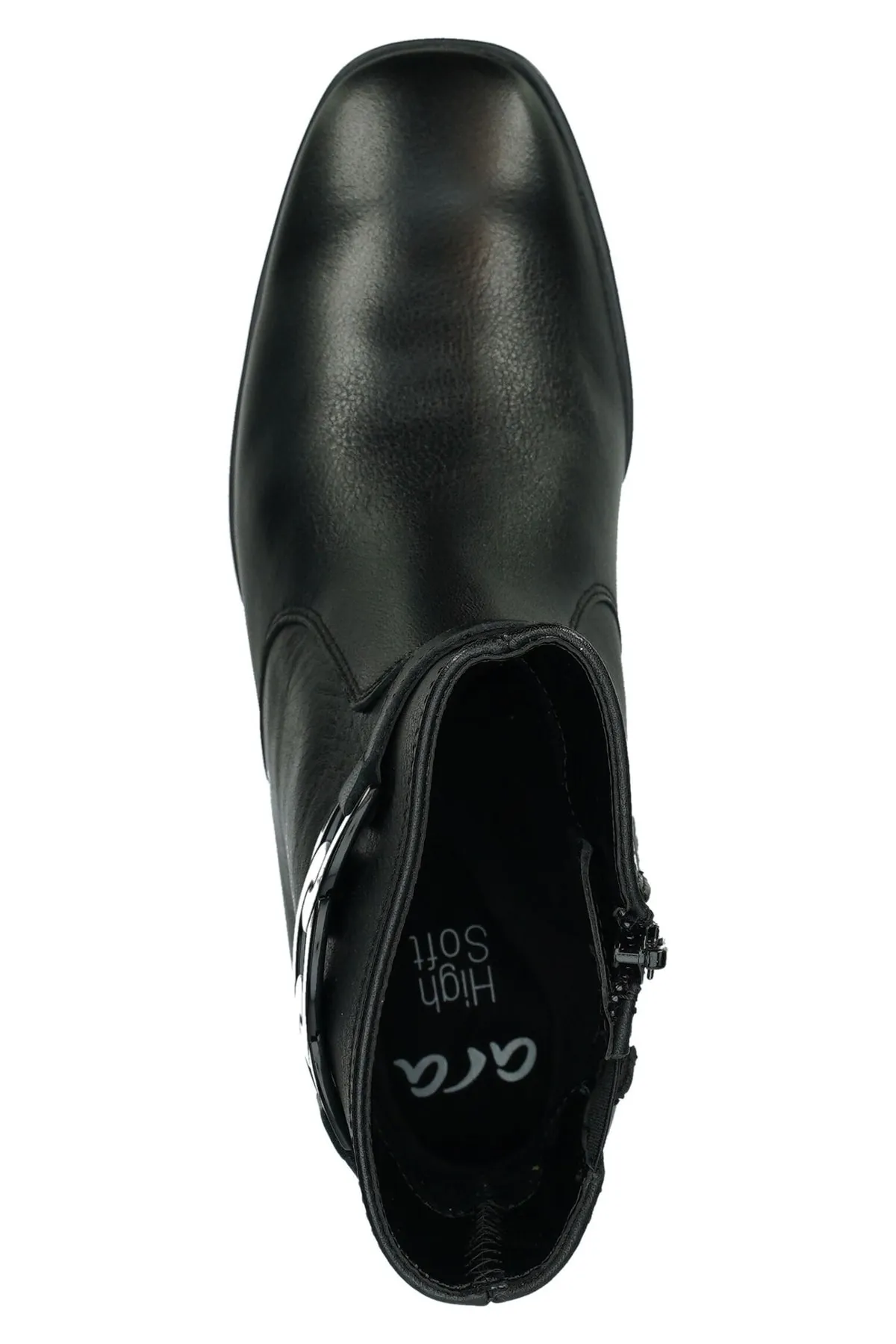 ARA  Stiefelette - Schwarz - Blockabsatz