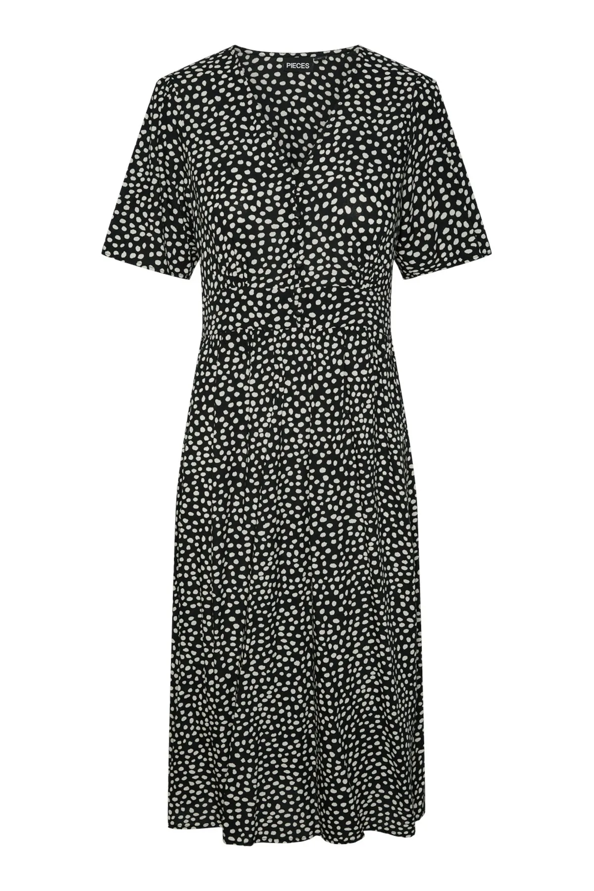PIECES  Kleid Damen/Mädchen Schwarz