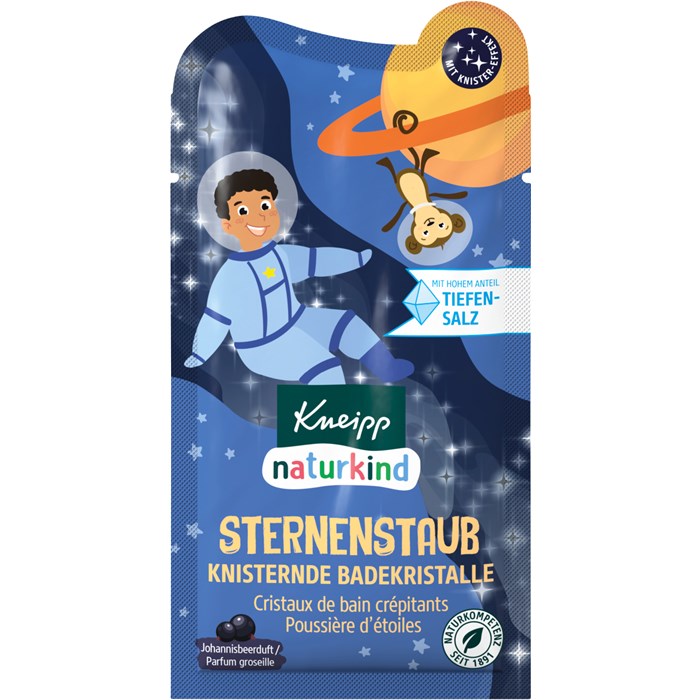 Knisternde Badekristalle Sternenstaub