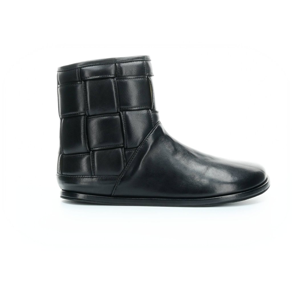 Zaqq Luqas Black halbhohe Barfußstiefel