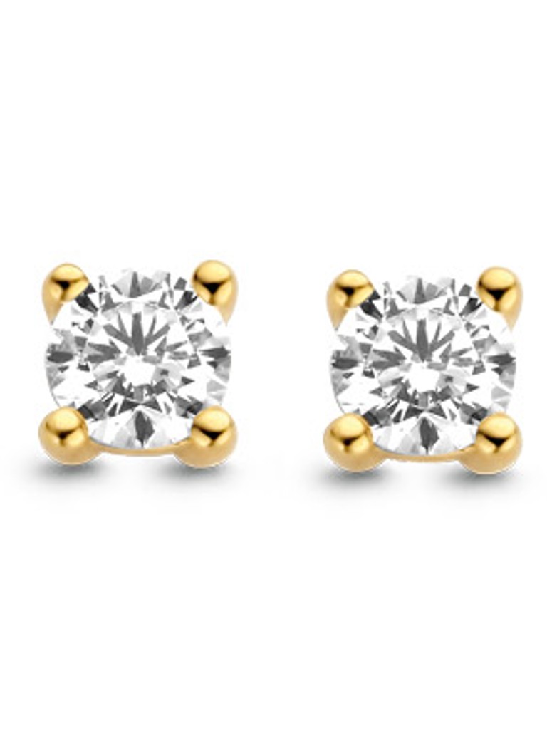 TI SENTO - Milano Gold-plated Stud Earrings 7836ZY