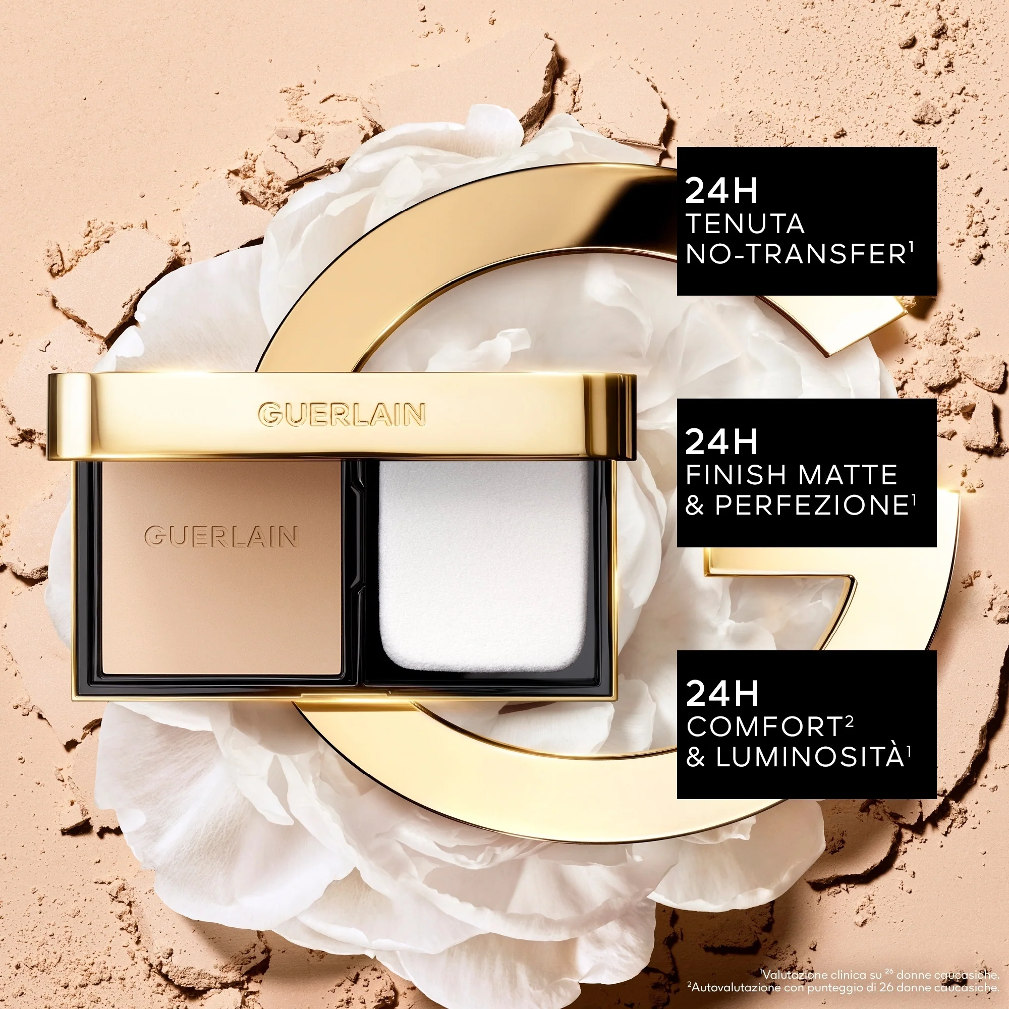 Base de maquillaje compacta Face Parure Gold Skin Control - Recambio