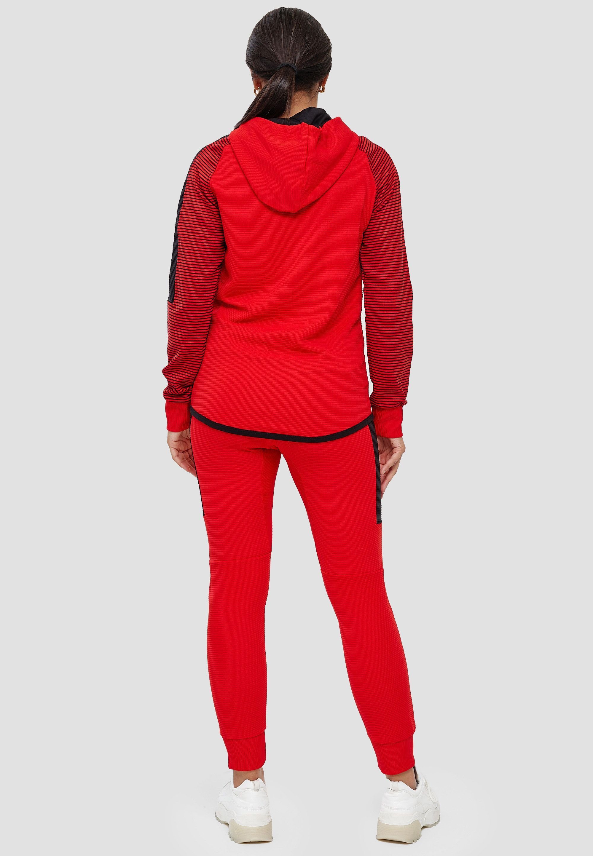 John Kayna Jogginganzug Damen Jogginganzug Trainingsanzug Frauen Sportanzug Streetwear Hoodie (2-tlg), Unisex