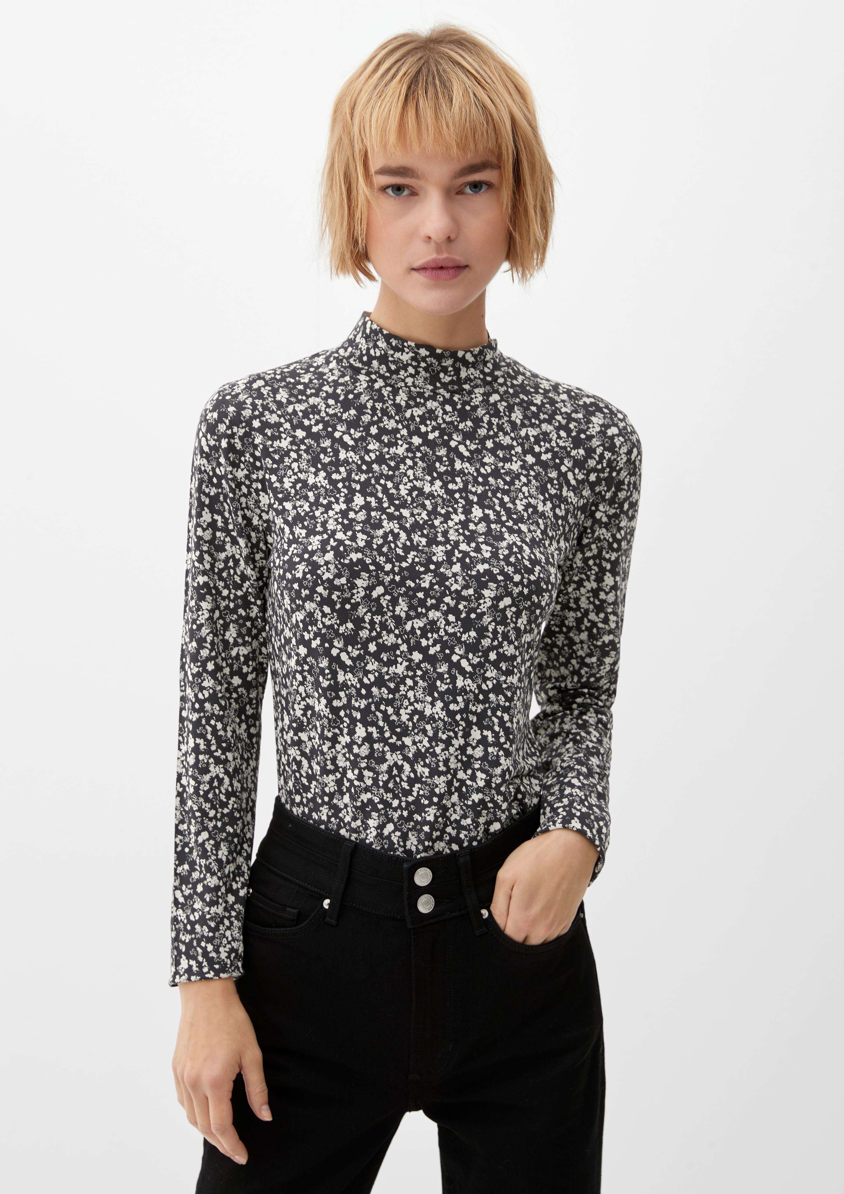 Longsleeve mit Stehkragen  2124413-99A2