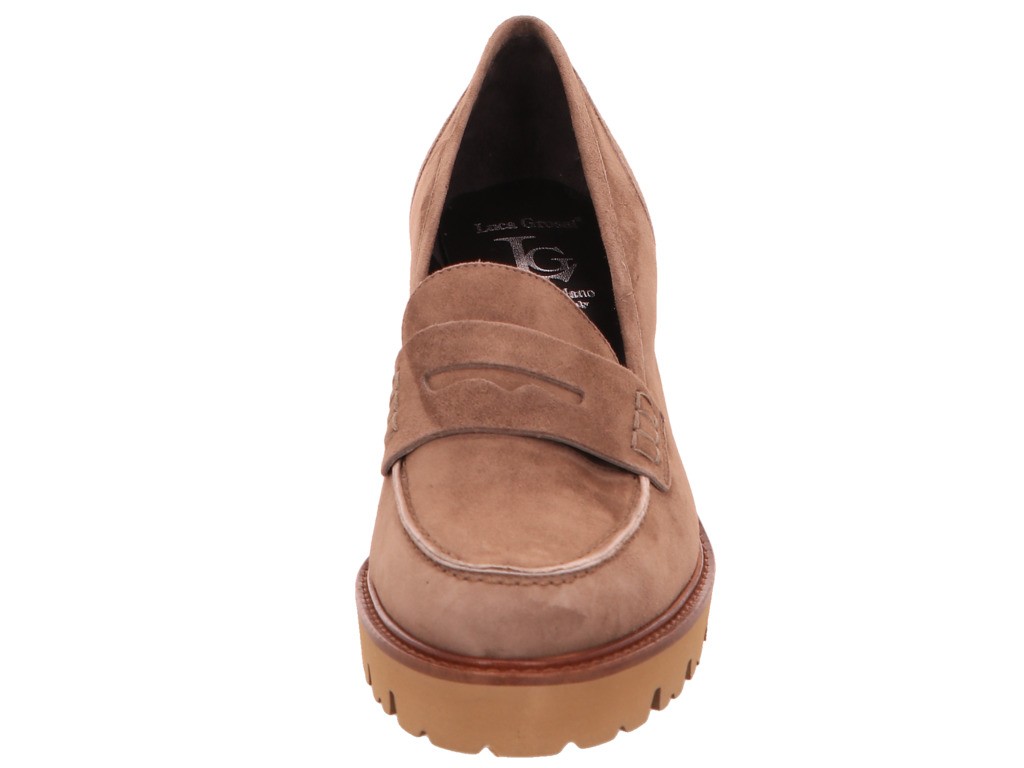 LUCA GROSSI Modische Pumps braun