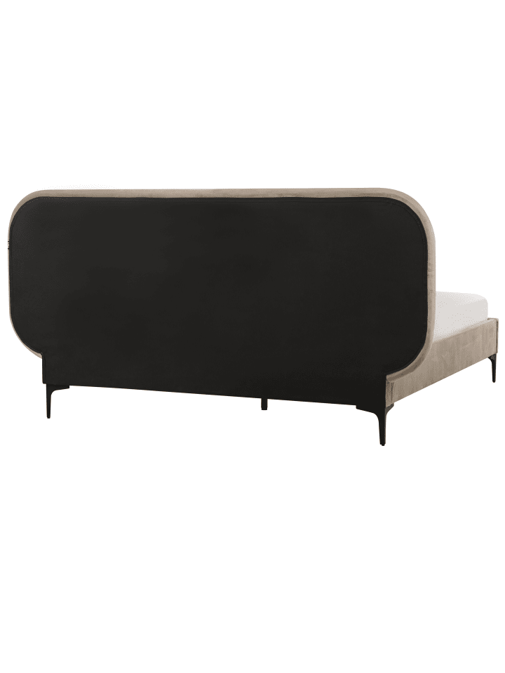 Beliani Doppelbett SUZETTE in Beige - (W) 188 x (H) 98 x (L) 212 cm günstig kaufen onesize