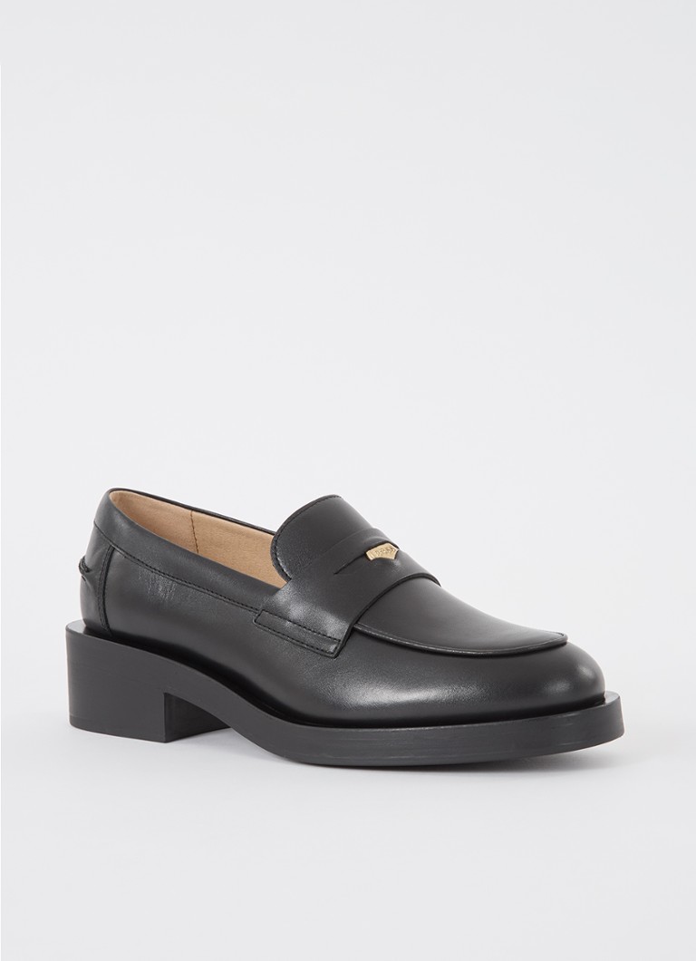 Mocasini din piele HUGO BOSS Iryna
