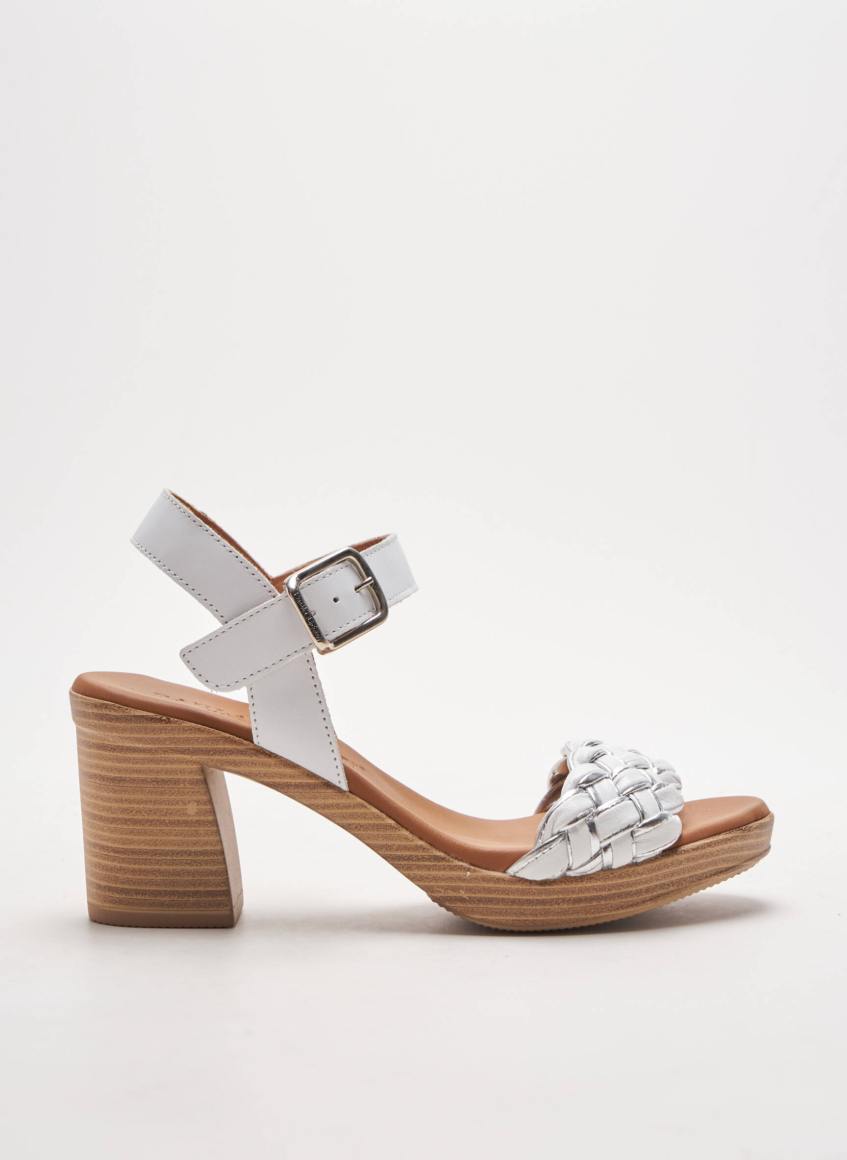 Paula Urban Sandales Nu Pieds Femme couleur blanc