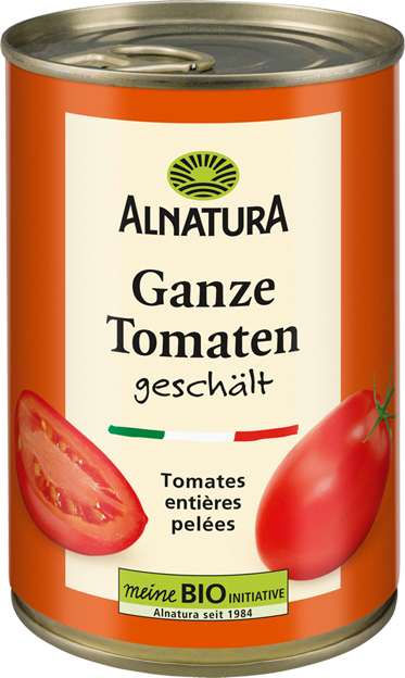 Alnatura Bio Ganze Tomaten geschält