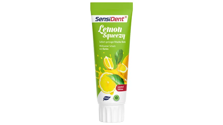 SensiDent Zahncreme Lemon Squeezy 75 ml