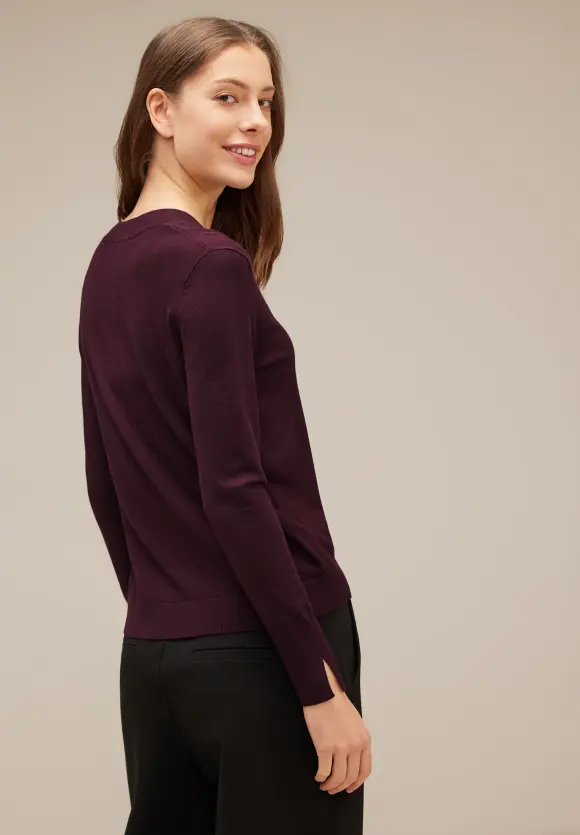 Street One Pullover mit V-Ausschnitt