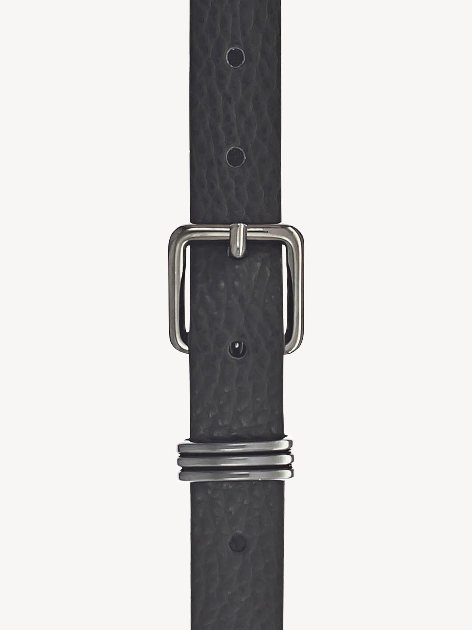 Ceinture en cuir - noir