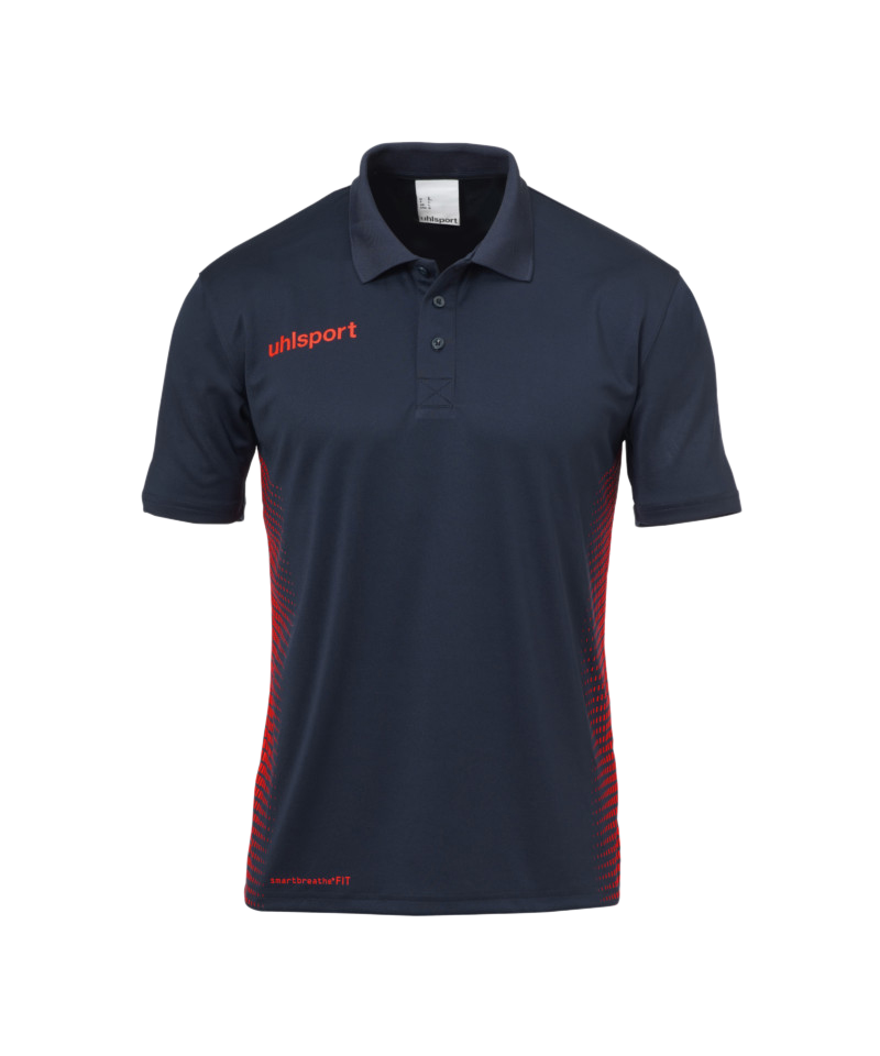 Uhlsport Score Poloshirt Kids Blau Rot F10