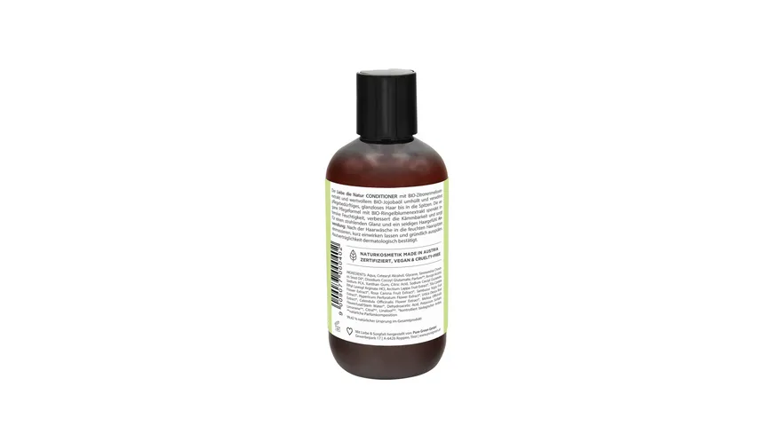 LIEBE DIE NATUR - natürlicher Conditioner Zitronenmelisse 200 ml