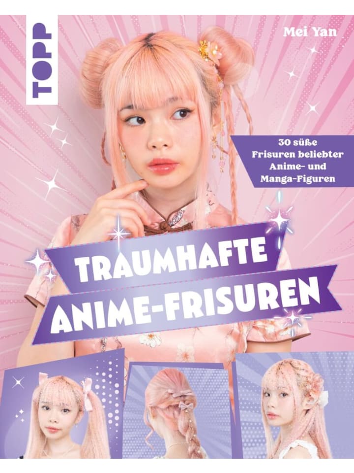 frechverlag Kreativbuch Malanleitungen - Traumhafte Anime-Frisuren günstig kaufen onesize