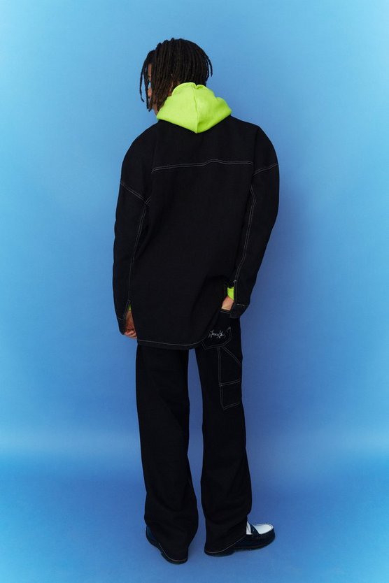 Oversize Denim-Overshirt