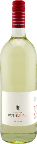 2022 Bacchus halbtrocken 1,0 L - Wein von Rothmund