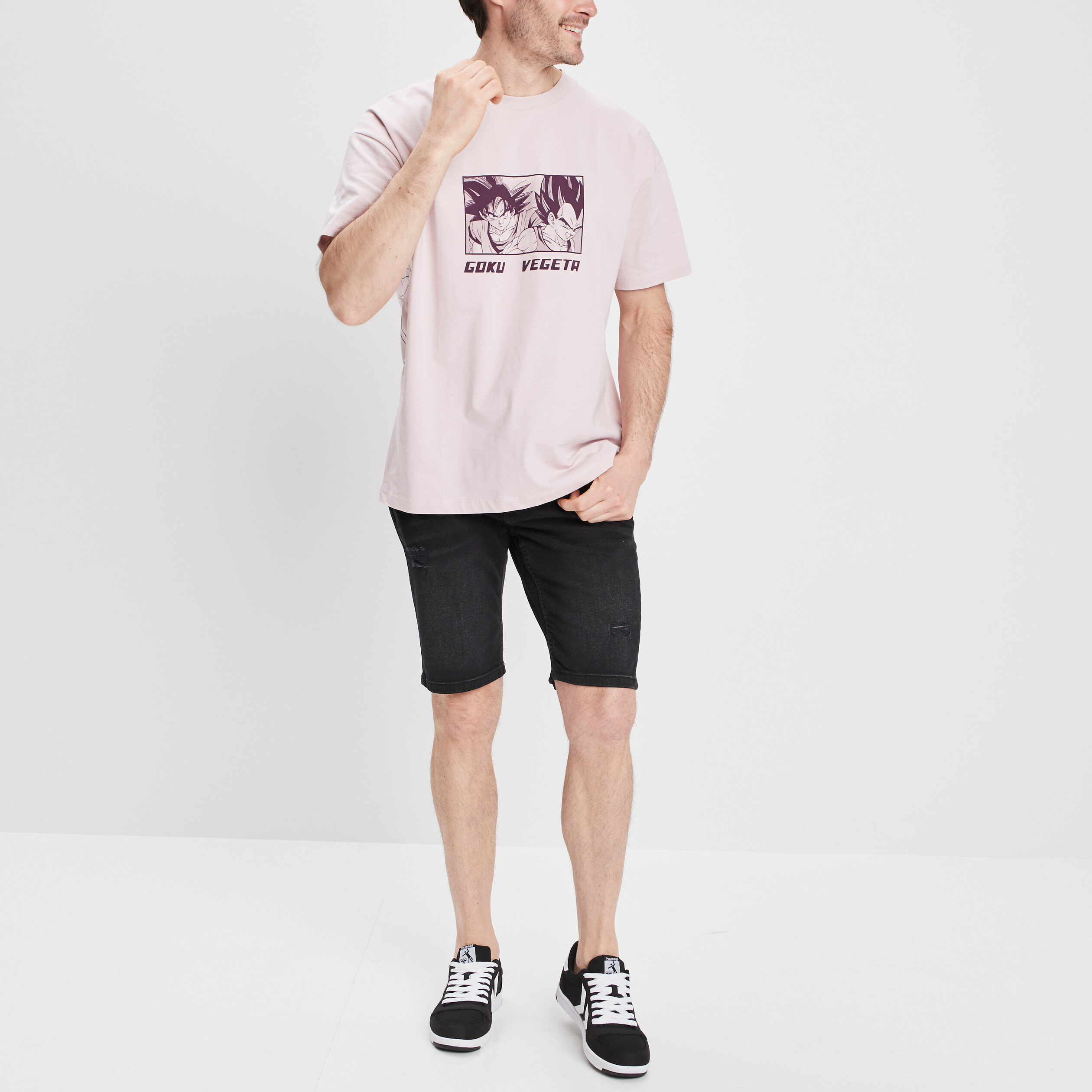 Bermuda straight noir homme | La Halle