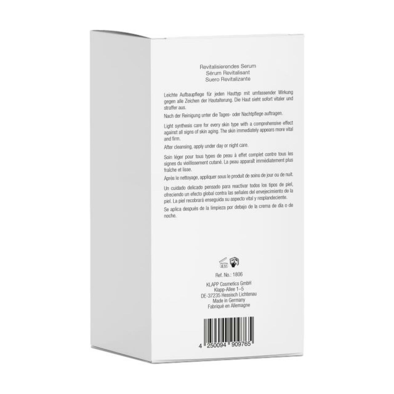 Klapp klasiskais atjaunojošais serums