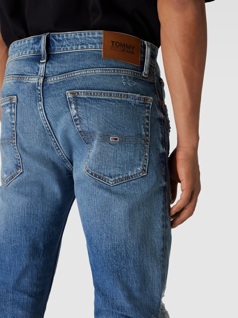 Slim Fit Jeans im 5-Pocket-Design Modell 'AUSTIN' in jeans