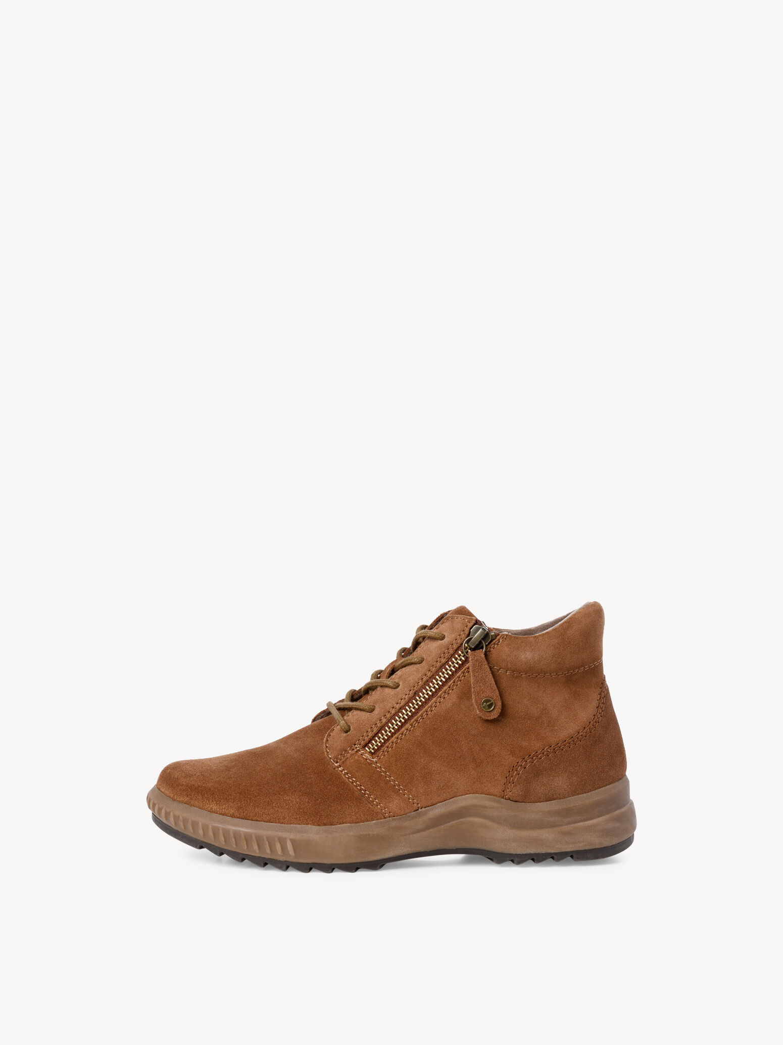 Bottine en cuir - marron