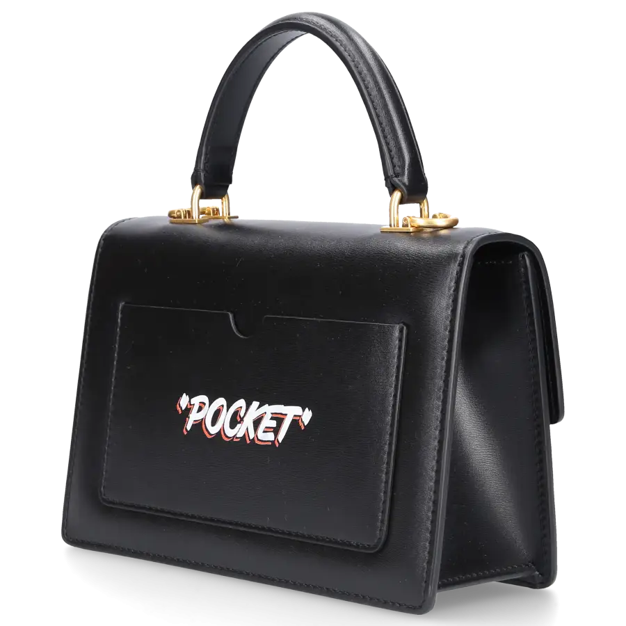 Off-White - Handtasche 1.4 JITNEY Kalbsleder - schwarz
