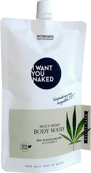 I Want You Naked Holy Hemp Nachfüllung Duschgel