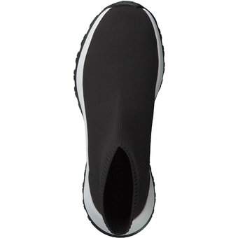 Calvin Klein 2 Piece Sole Runner Sock Boot in schwarz