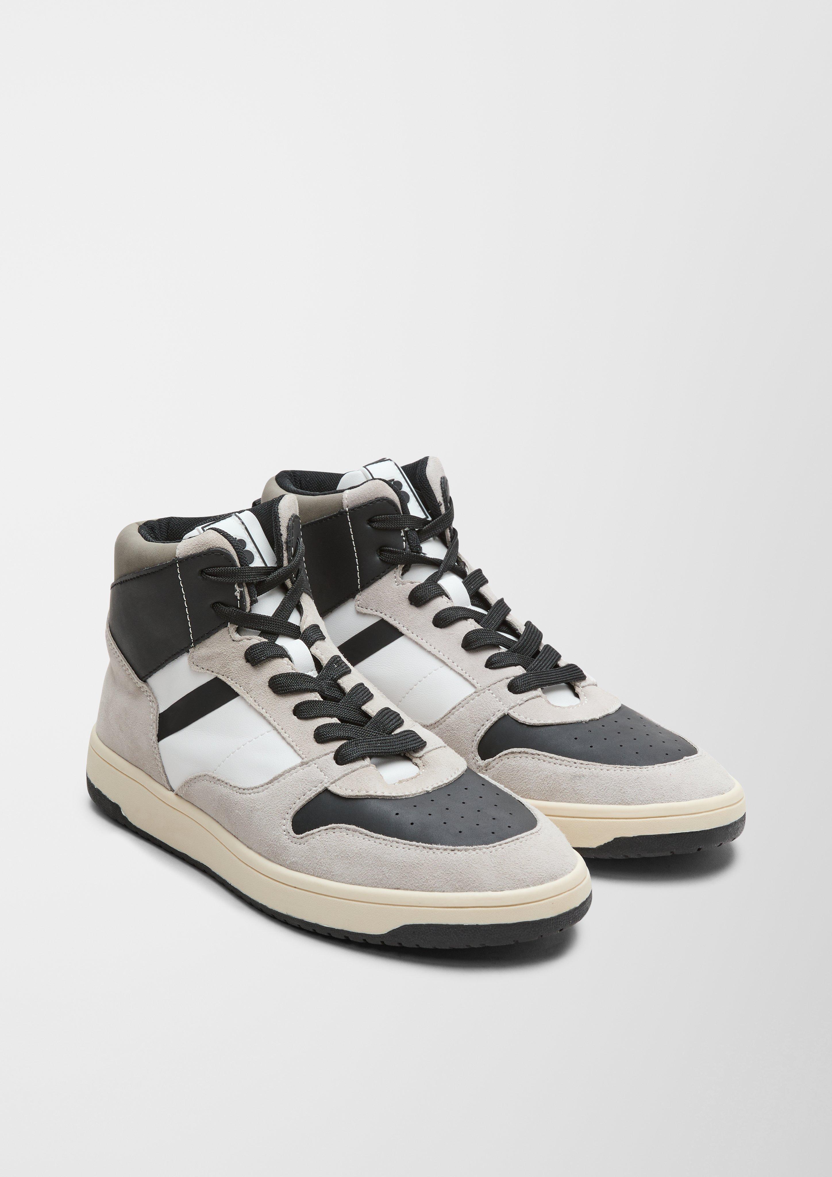High Top-Sneaker aus Leder  6006538-211