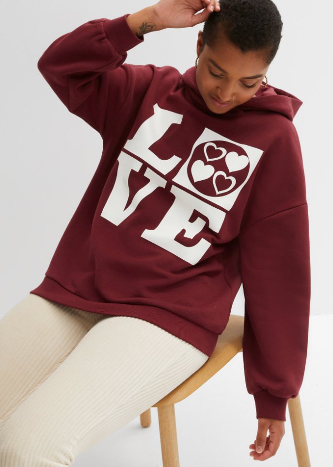 Oversized Kapuzensweatshirt