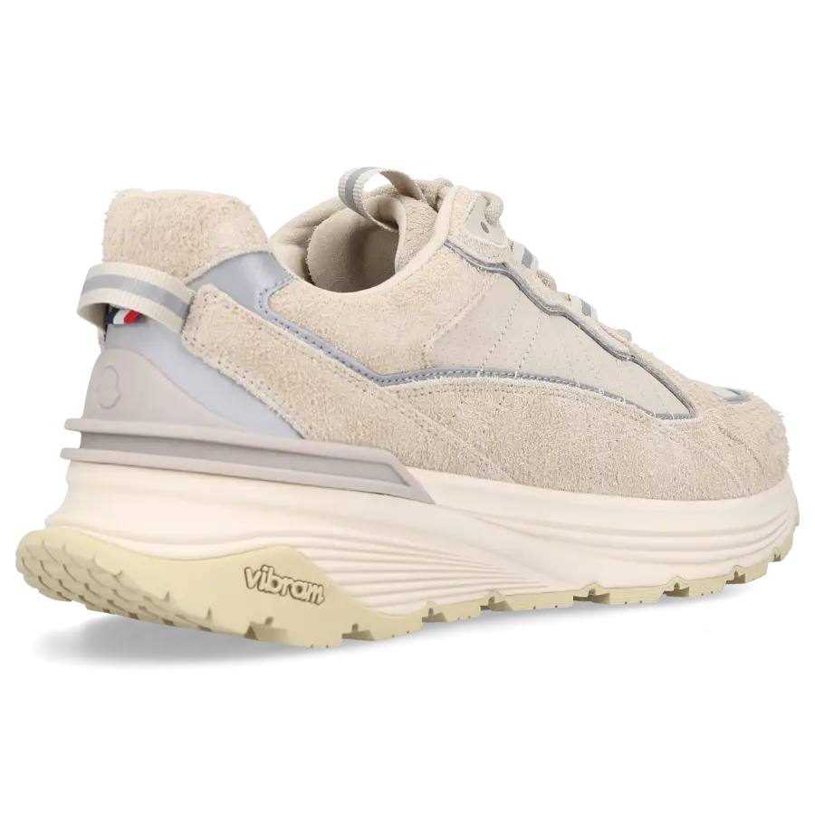 Moncler - Sneaker low LITE RUNNER Wildleder - beige