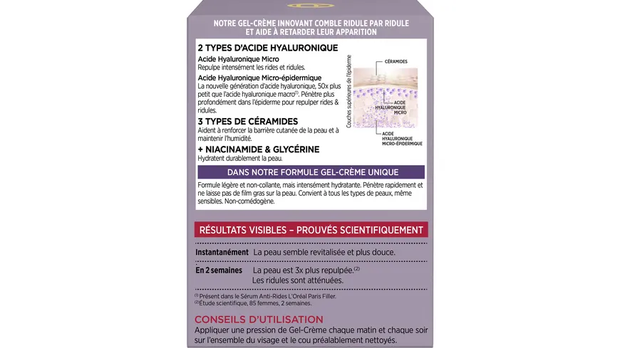 L'Oréal Revitalift Filler Anti-Ageing Creme 50 ml