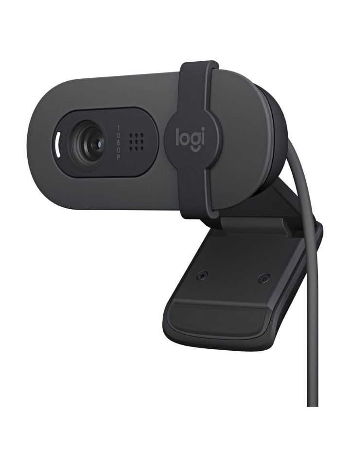 Logitech Full HD-Business-Webcam - Logitech Brio 105 mit 1,5 m Kabel in Schwarz günstig kaufen onesize