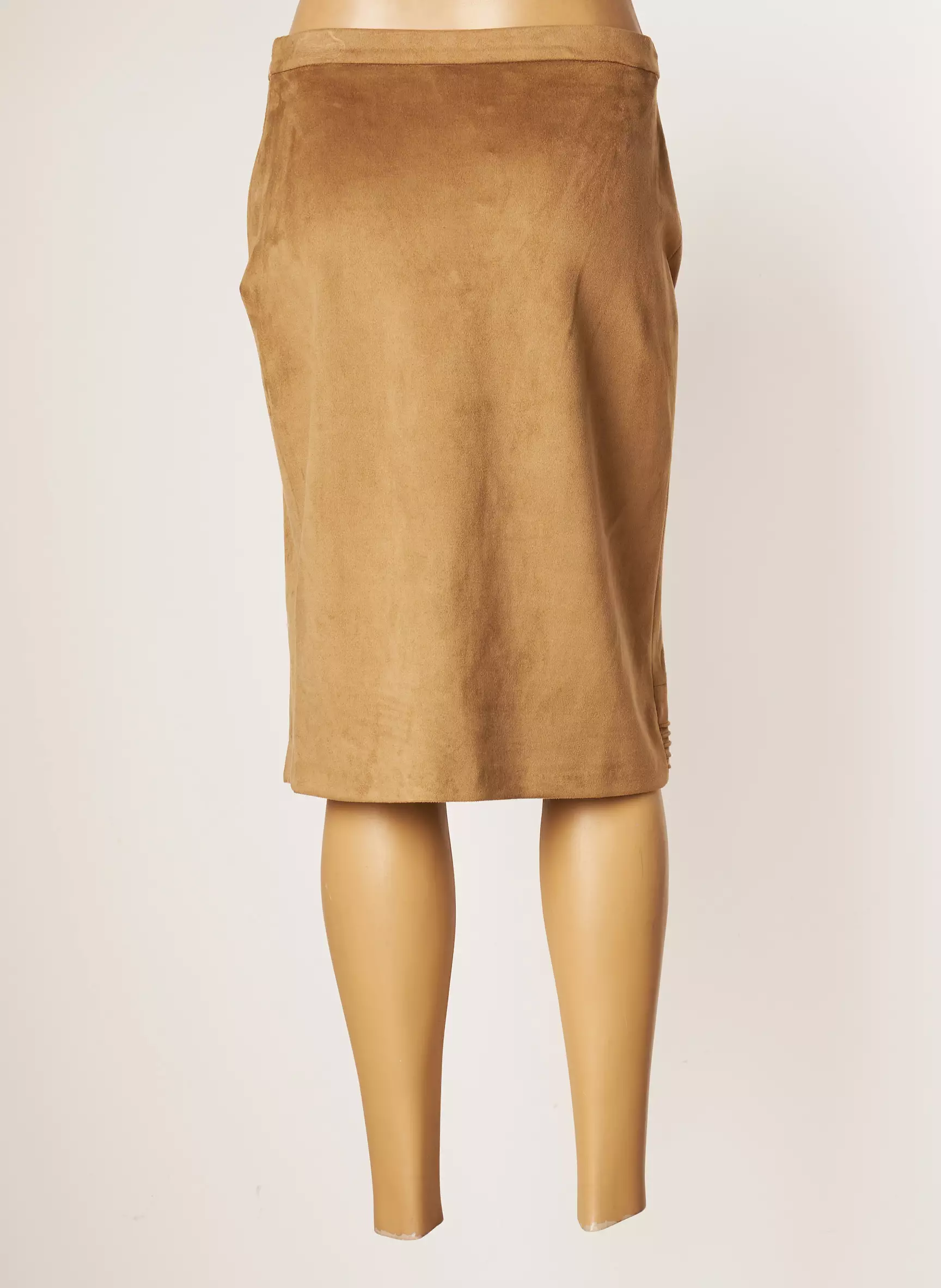 Jumfil Jupes Mi Longues Femme couleur marron