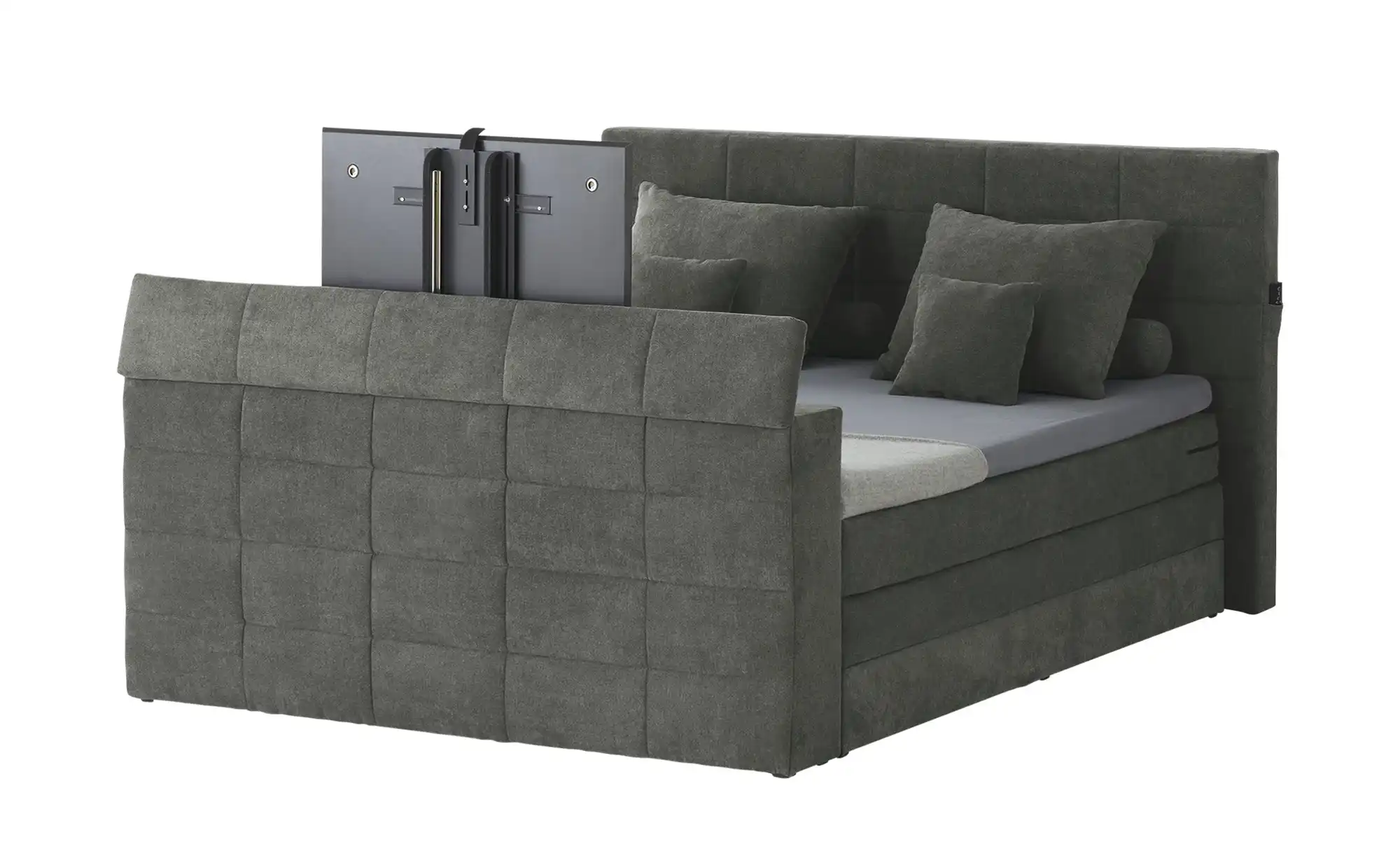 Primo TV-Motor-Boxspringbett mit motorischer TV-Halterung Dillon 2