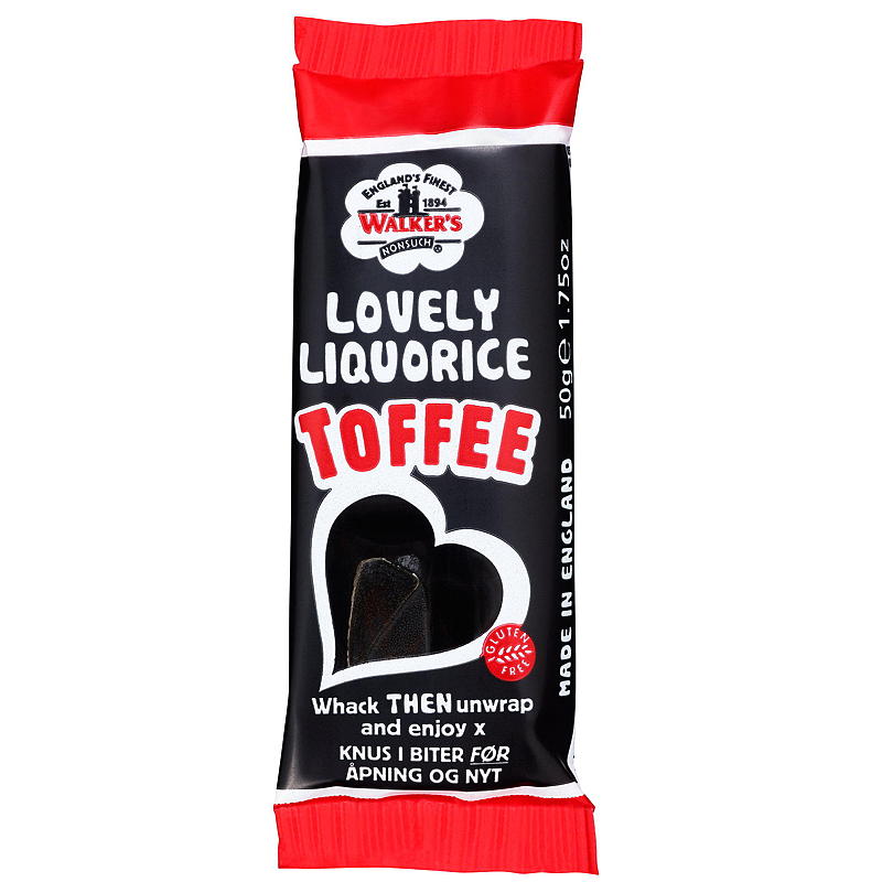 Walkers Lakris toffee 50 g