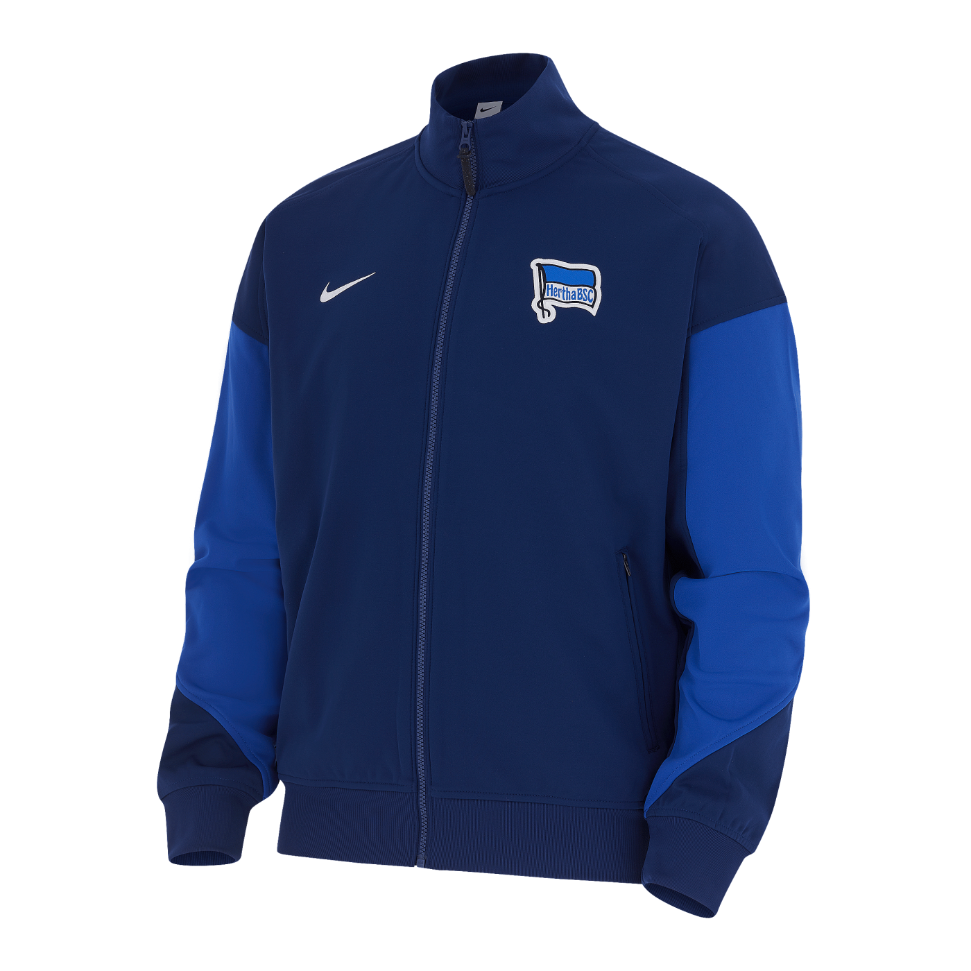 Nike Hertha BSC Academy Pro Anthmjacke Blau Weiss F492