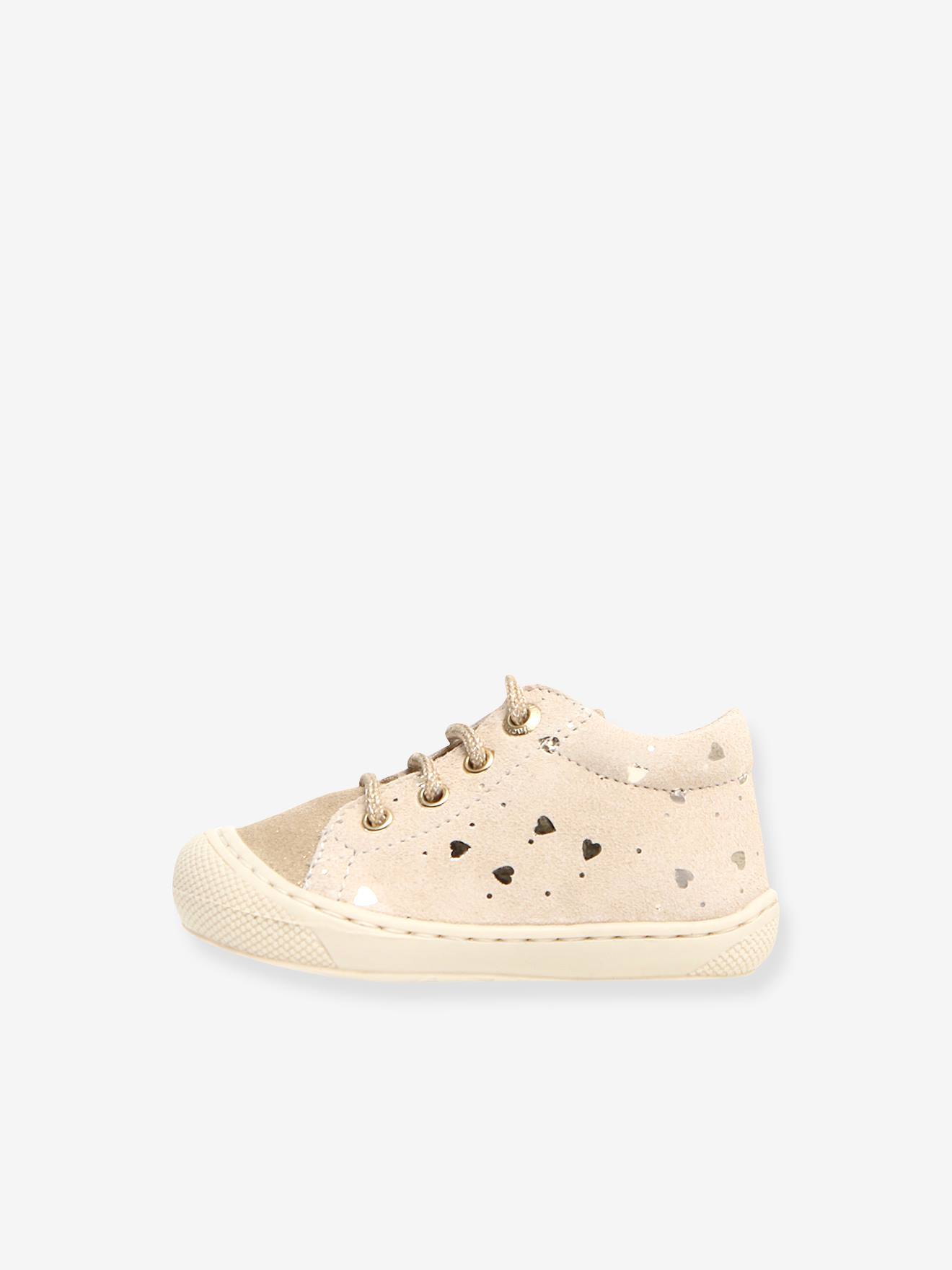 Naturino Baby Lauflern-Boots mit Schnürung Cocoon NATURINO - rosa nude