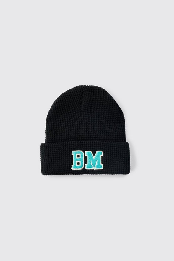 Beanie in Waffeloptik
