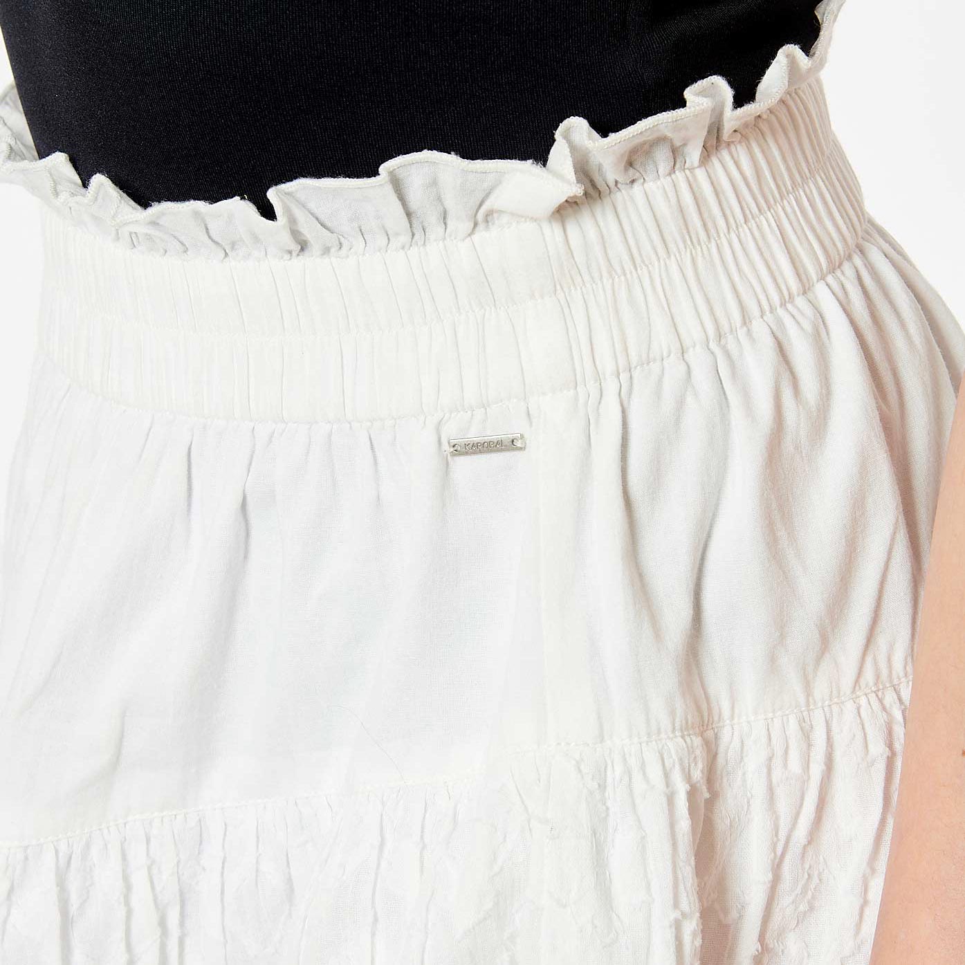 GUM    Jupe blanche fantaisie Femme